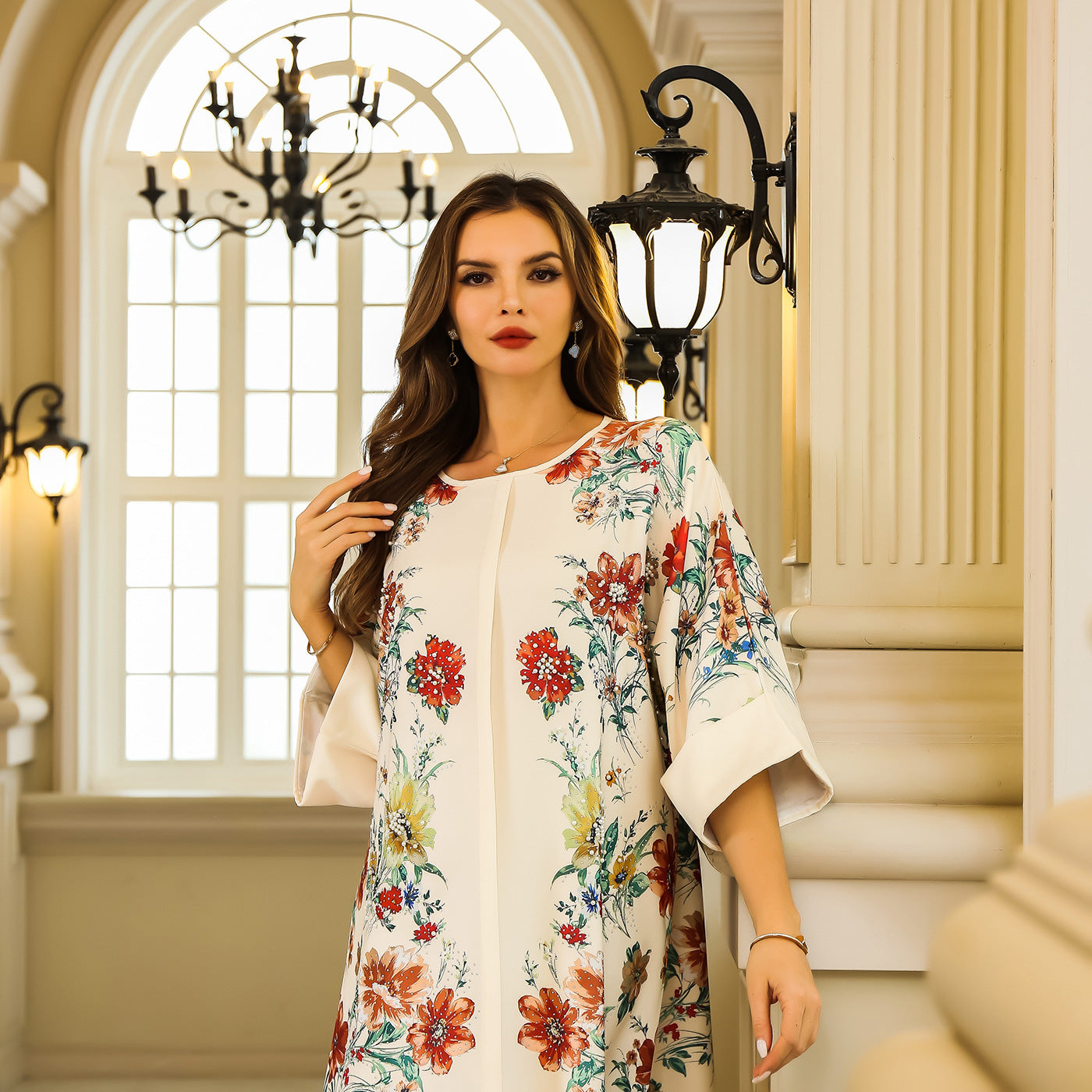Women's Printed Floral Party Dress