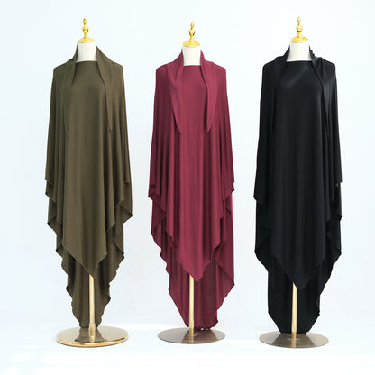 Women's Solid Color Hijab