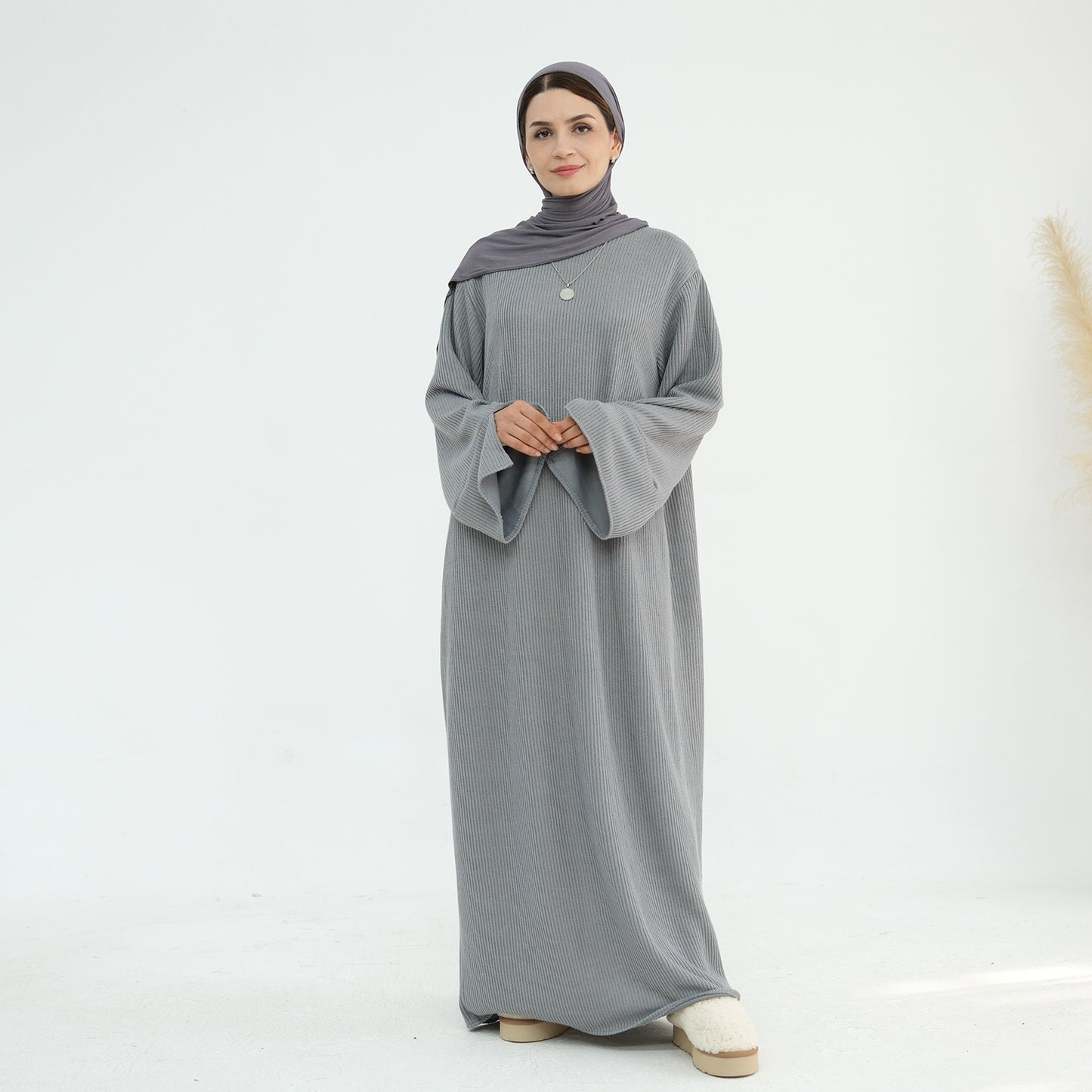 Thickened Knitted Sweater Dress