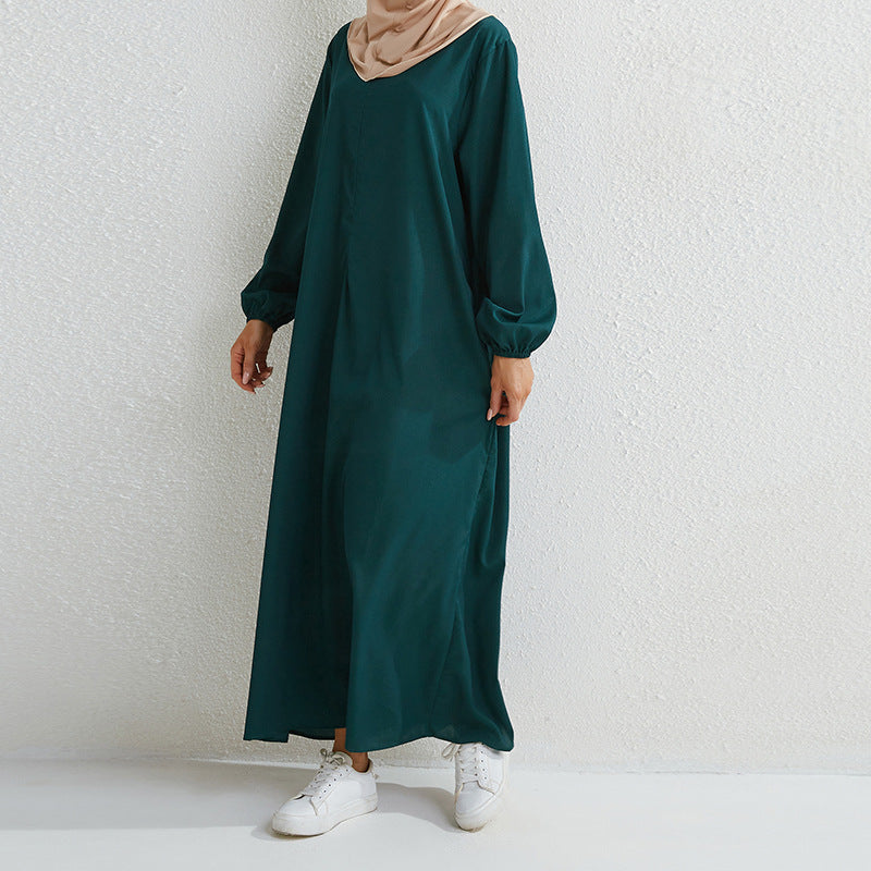 Women's Floral Round Neck Dress