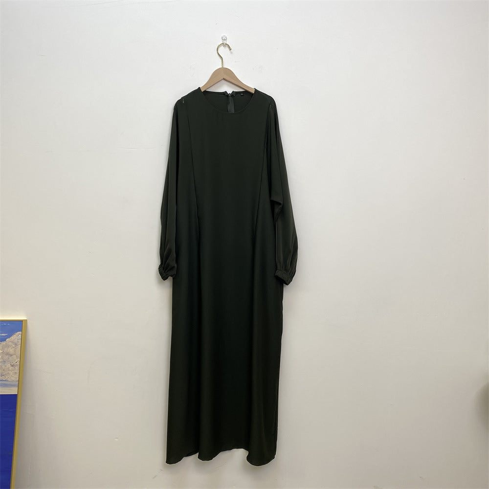 Women's Nursing Long Sleeve Slim Fit Dress