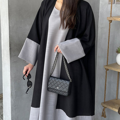 Long-Sleeved Robe Two-Piece Set