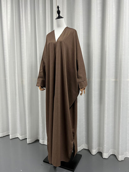 Women's Solid Color Cardigan Robe