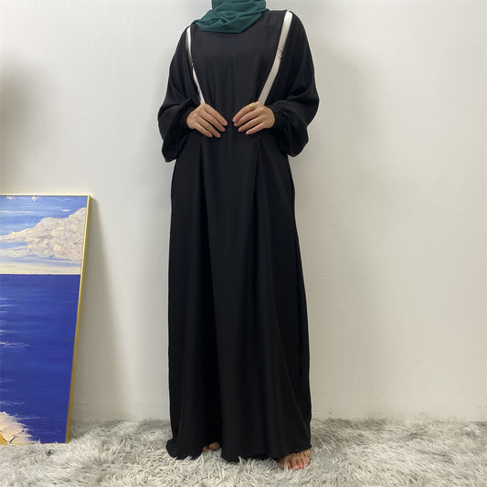 Women's Nursing Long Sleeve Slim Fit Dress