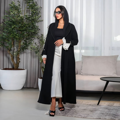 Women's Casual Sleeve Split Pleated Jacket Robe