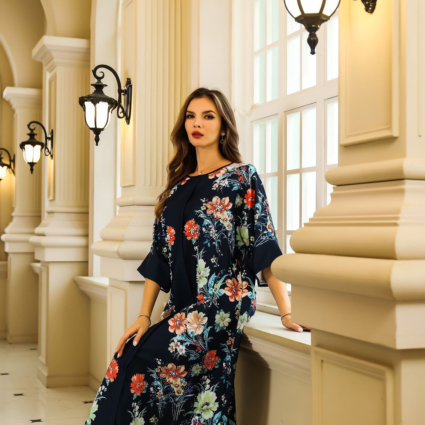 Women's Printed Floral Party Dress
