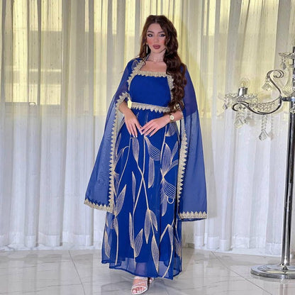 Muslim Embroidery Party Dress