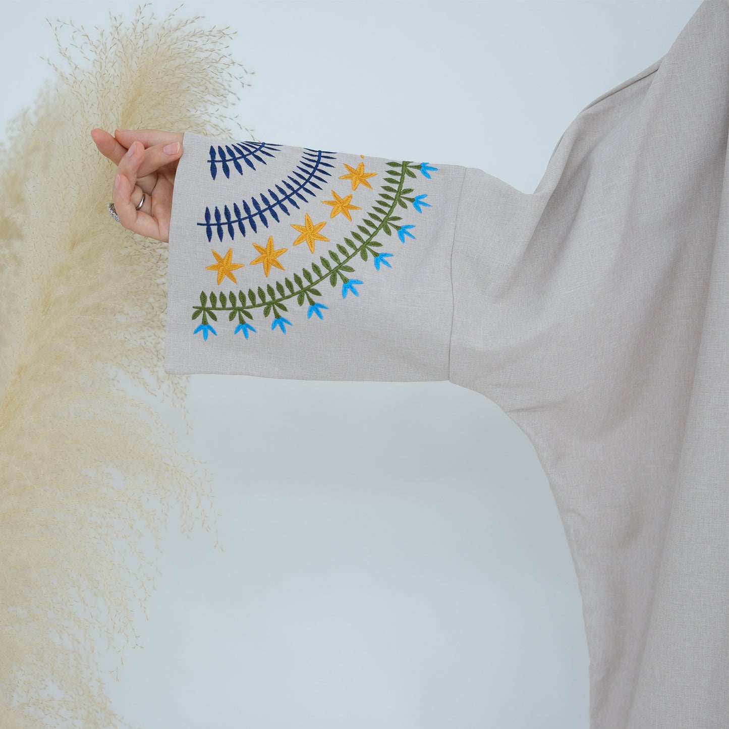 Women's Embroidered Dress Robe