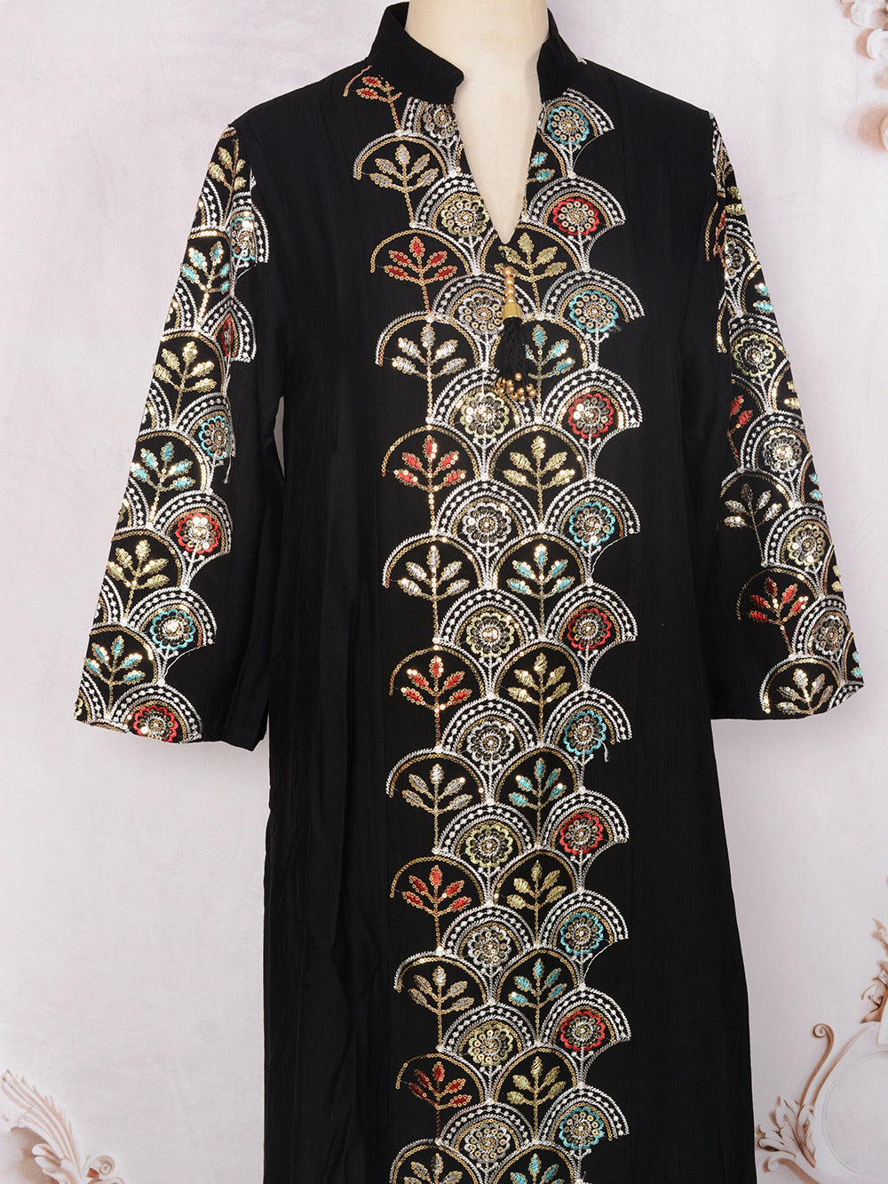 Beaded Women's Muslim Dress