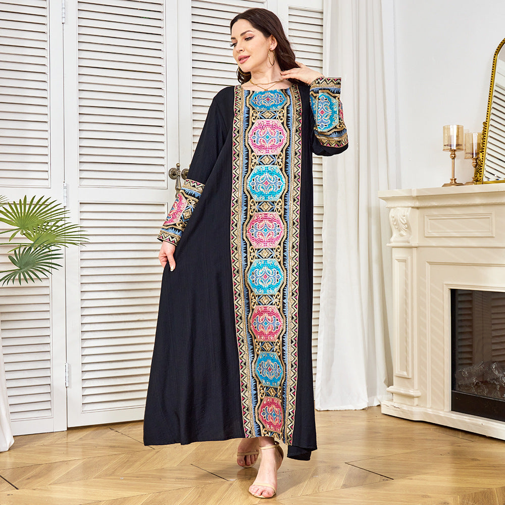 Women's Embroidered Sequin Dress