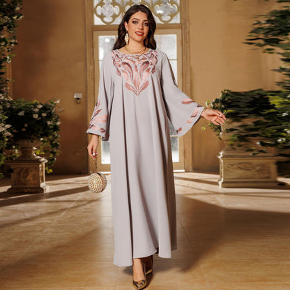 Women's Embroidery Hot Diamond Party Dress