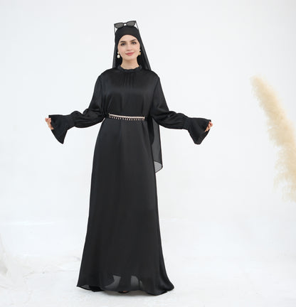 Women's Waist-cinching Tie Two-way Dresses
