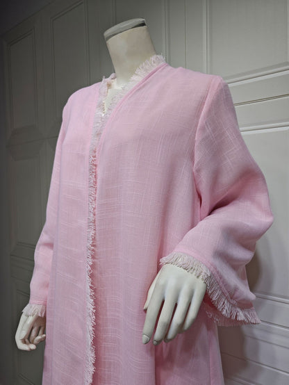 Women's Solid Color Modest Robe