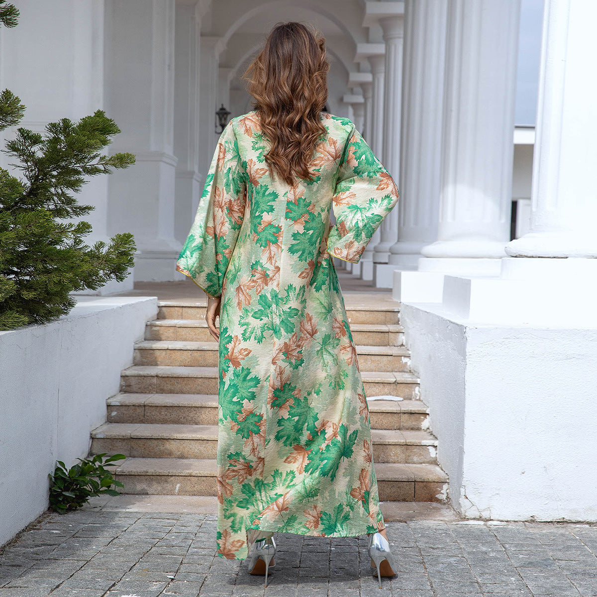 Women's Embroidered Floral Dress