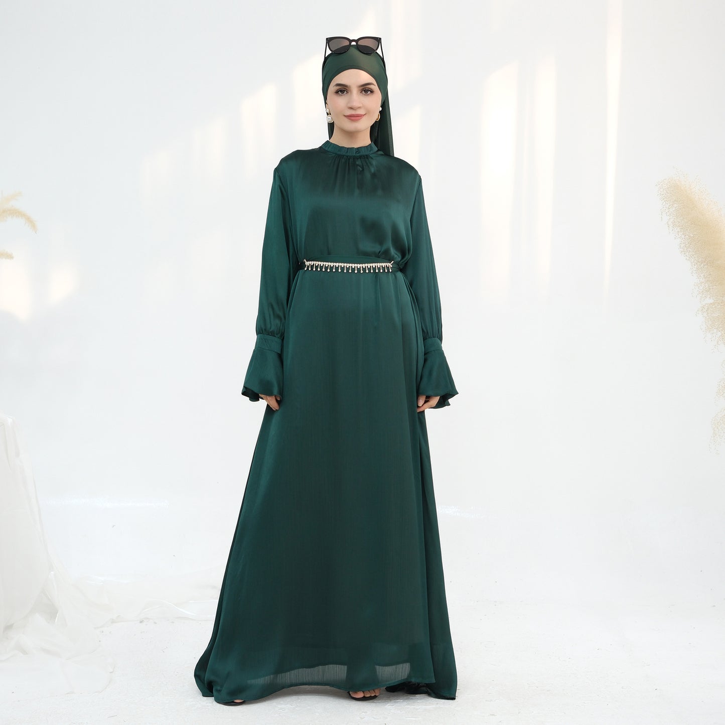 Women's Waist-cinching Tie Two-way Dresses