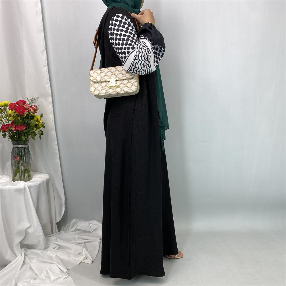Fashionable Muslim Women's Hat Dress