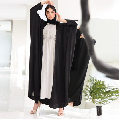 Women's Solid Color Cardigan Robe