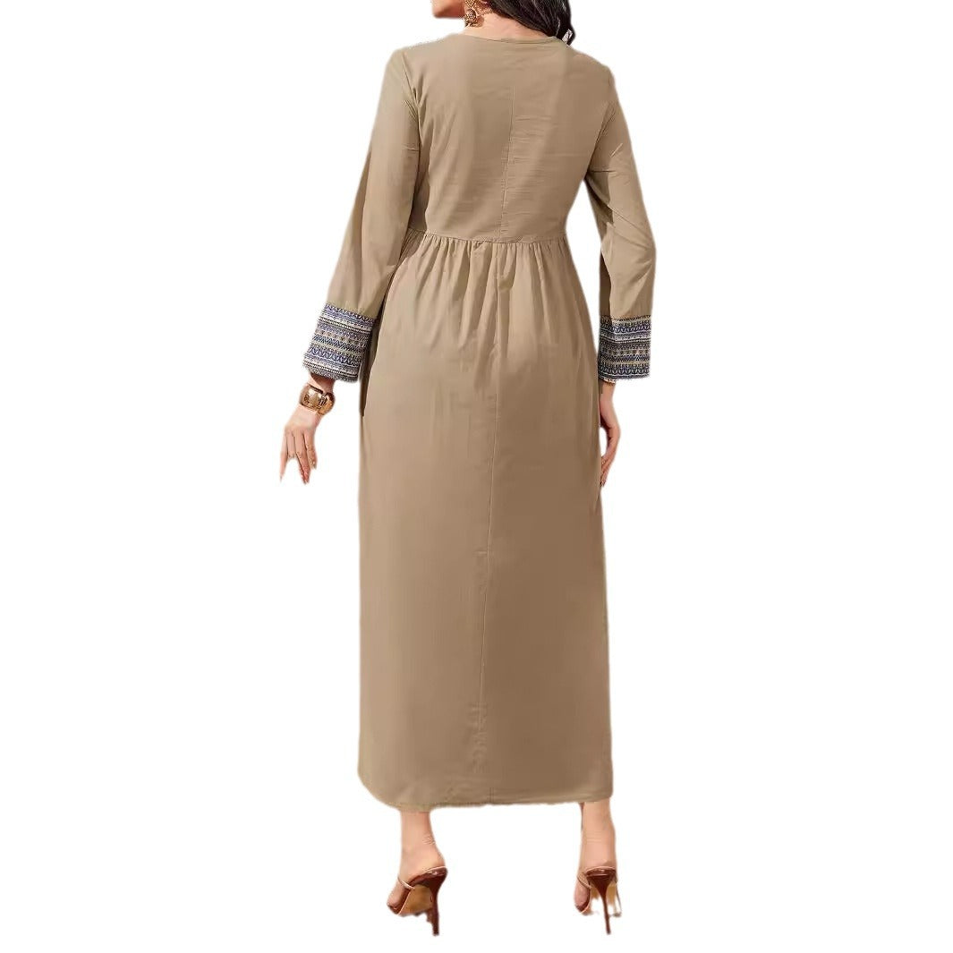 Women's Arabian Patchwork Dress
