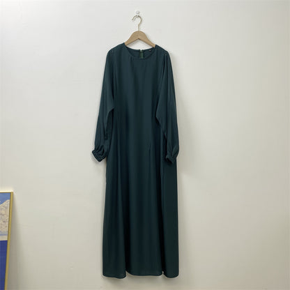 Women's Nursing Long Sleeve Slim Fit Dress