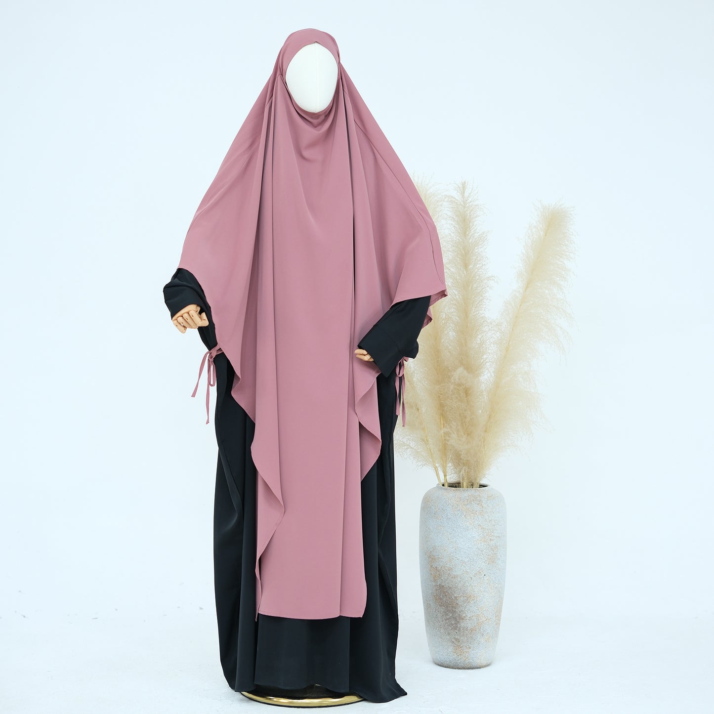 Women's Solid Color Nida Swing Hijab