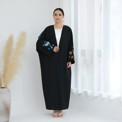 Embroidered Elegant Refined Contemporary Everyday Abaya
