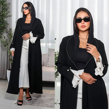 Women's Casual Sleeve Split Pleated Jacket Robe