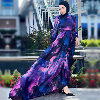 Women's Printed Vacation Dress