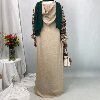 Fashionable Muslim Women's Hat Dress