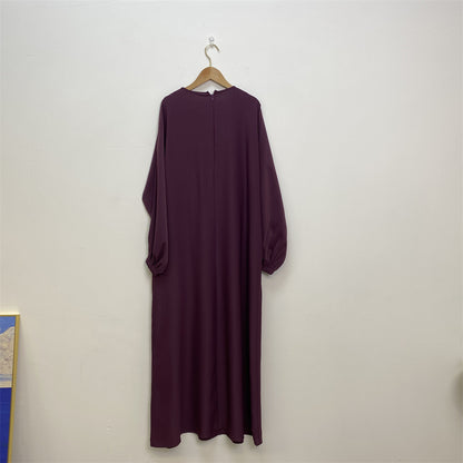 Women's Nursing Long Sleeve Slim Fit Dress