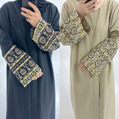 Women's Embroidered Elegant Cardigan Robe