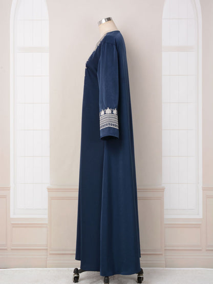 Women's Embroidered Robes Dresses