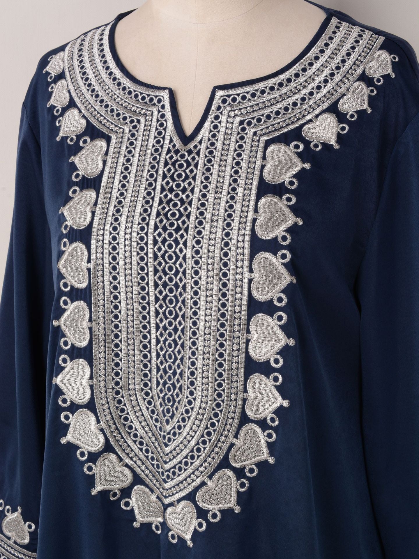 Women's Embroidered Robes Dresses