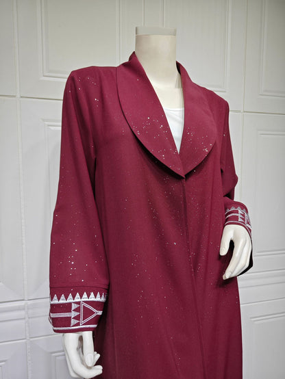 Women's Arabian Embroidered Modest Robe