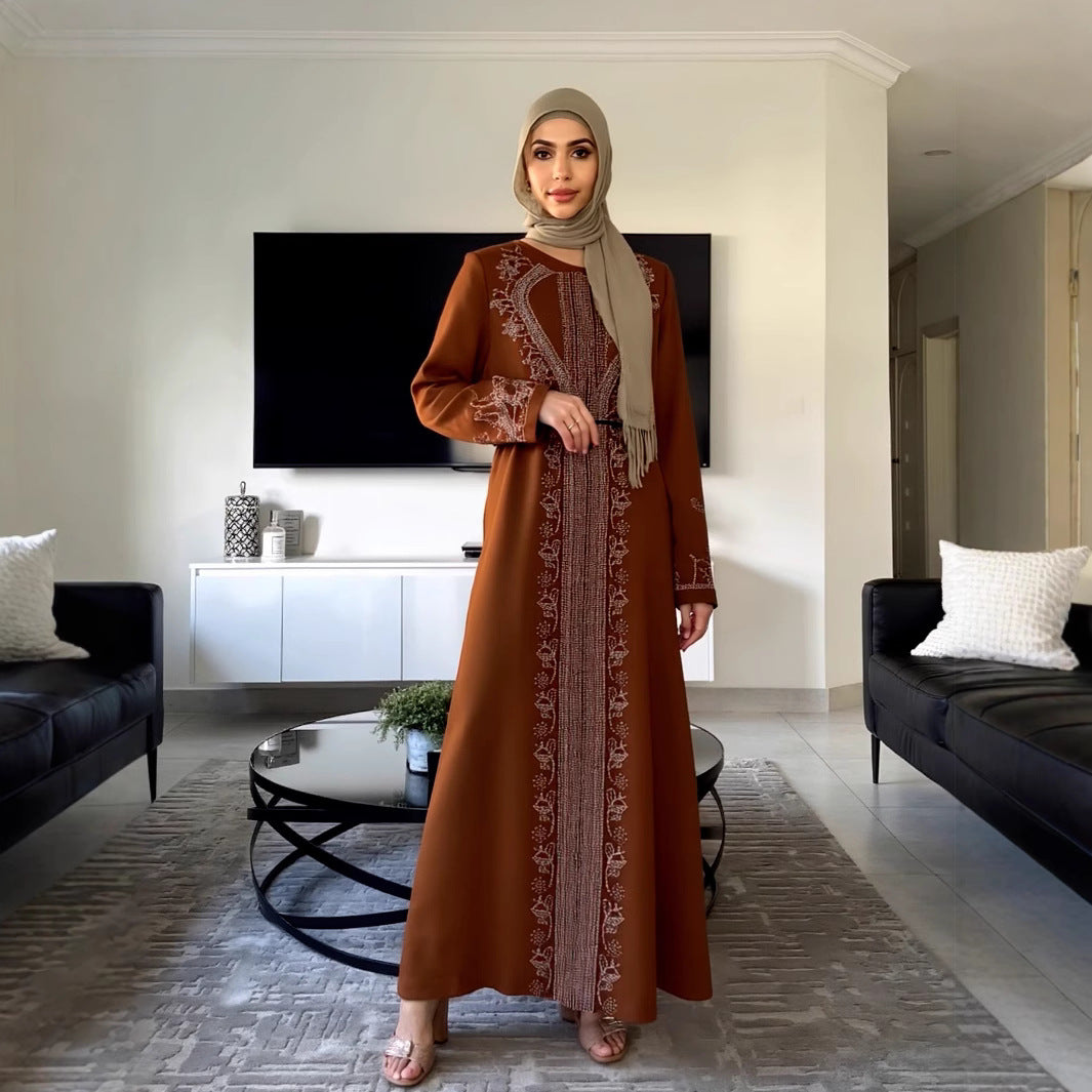 Women's Modest Hot Diamond Dresses