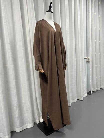 Women's Solid Color Cardigan Robe
