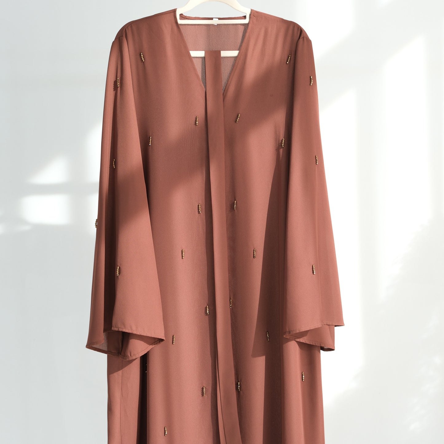 Heavy Handmade Beaded Cardigan Robe