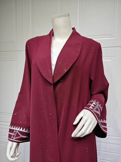 Women's Arabian Embroidered Modest Robe