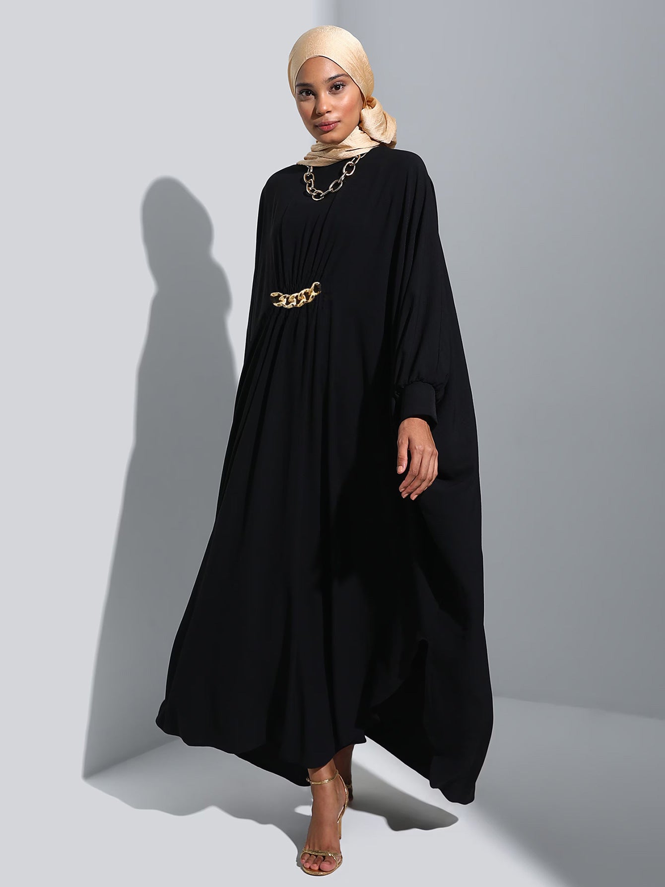 Women's Dolman Sleeve Loose Dress
