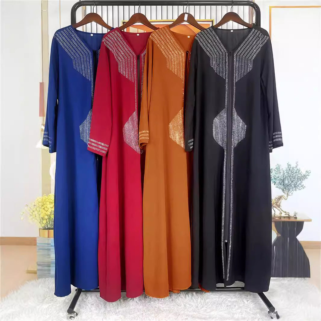 Women's Loose Trendy Modest Party Dress