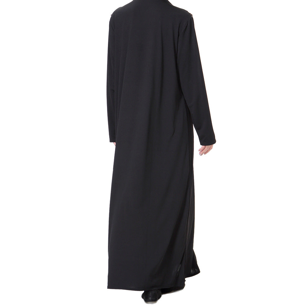 Women's Long-sleeved Hooded Gown Dress