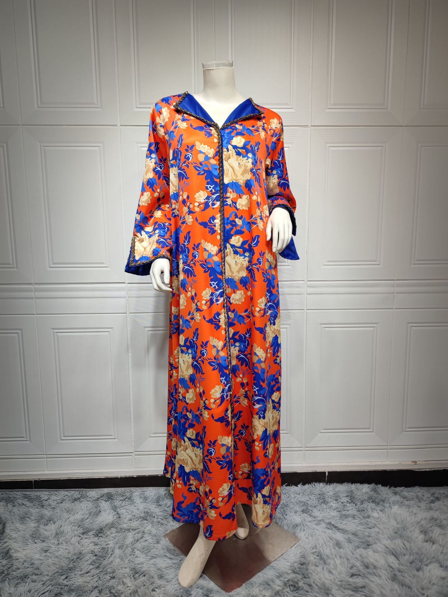 Women's Satin Diamond-encrusted Light Luxury Dress