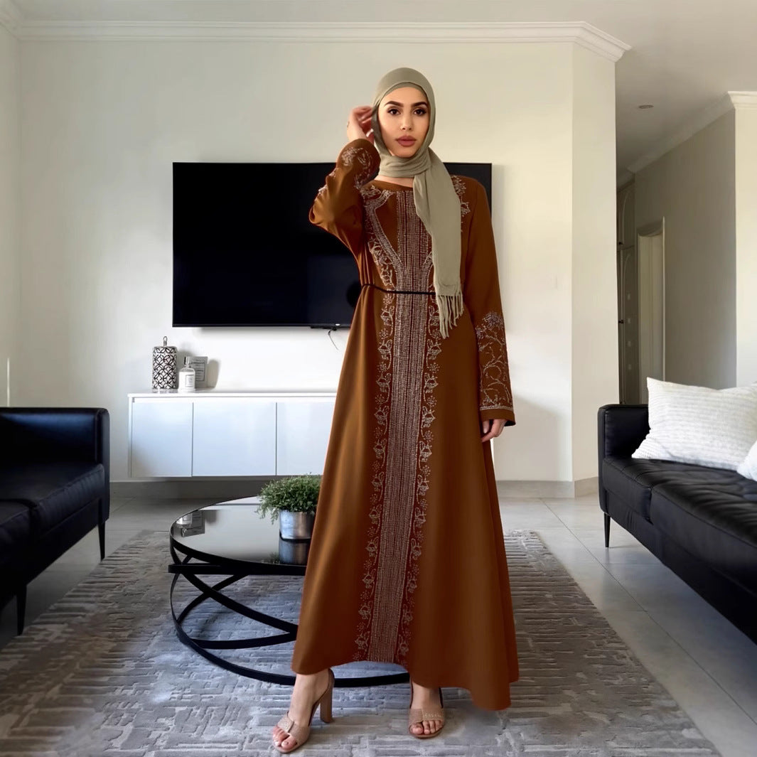 Women's Modest Hot Diamond Dresses