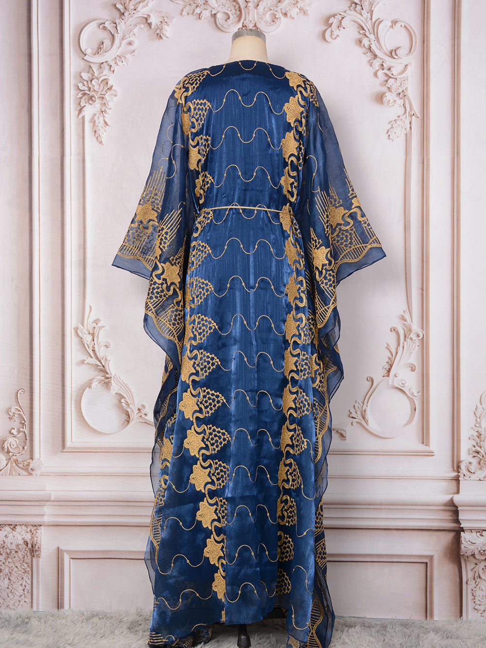 Women's Embroidered Sequin Two-piece Dress