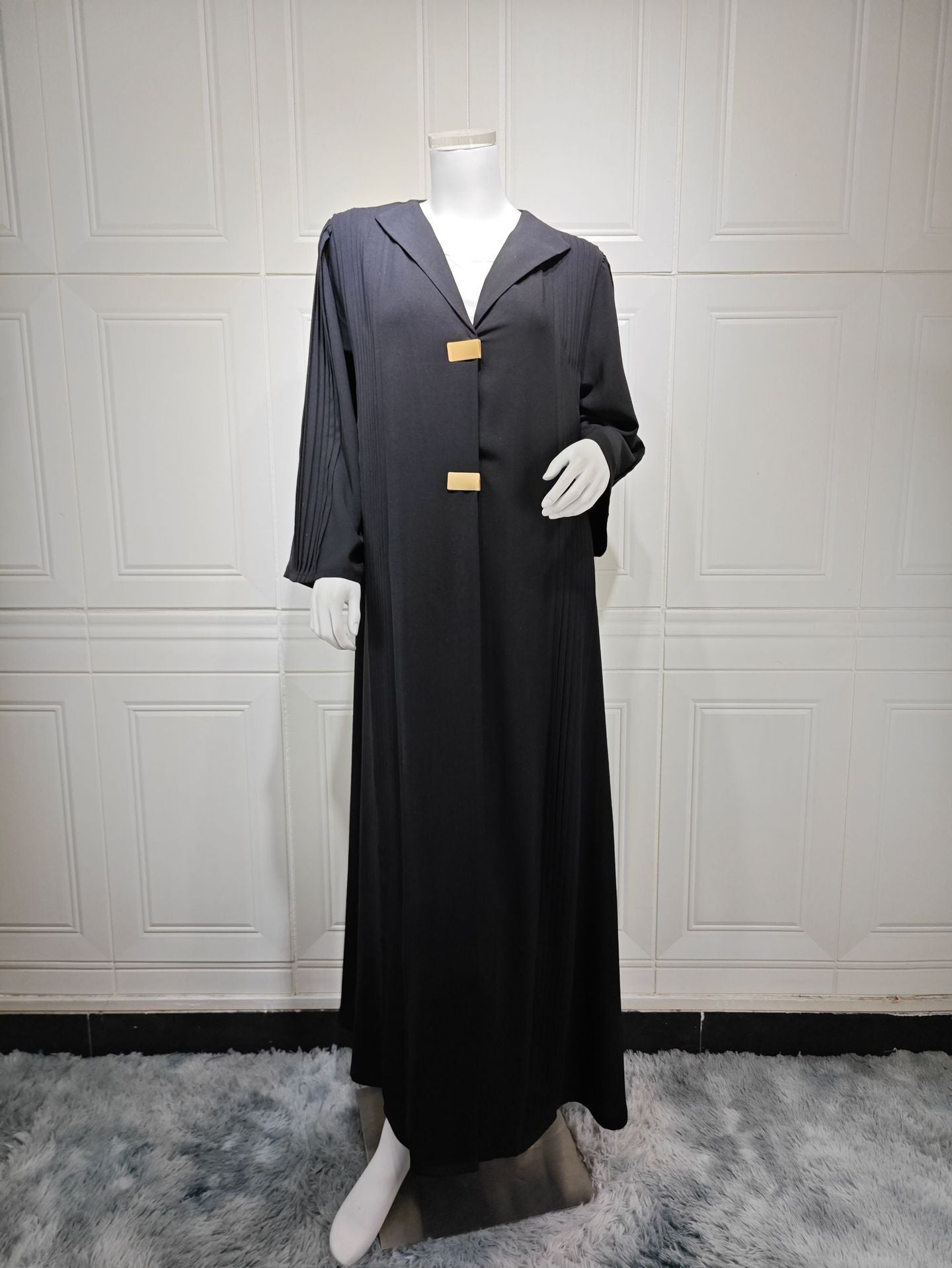 Women's Long-sleeved Long Skirt Cardigan Jacket