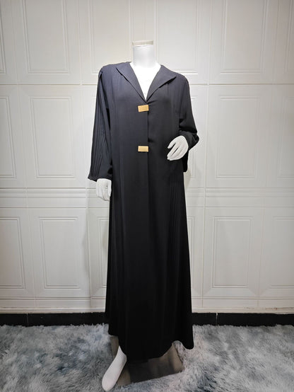 Women's Long-sleeved Long Skirt Cardigan Jacket