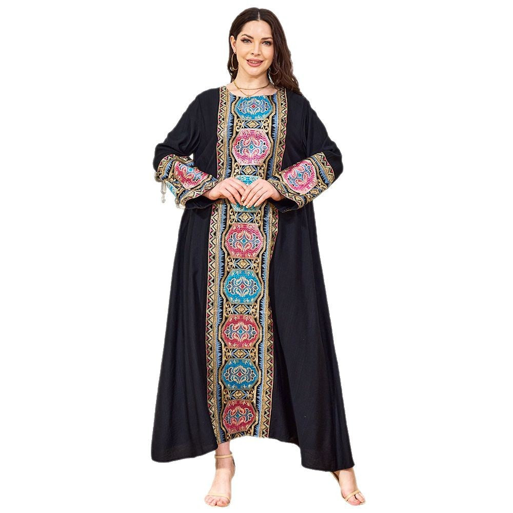 Women's Embroidered Sequin Dress
