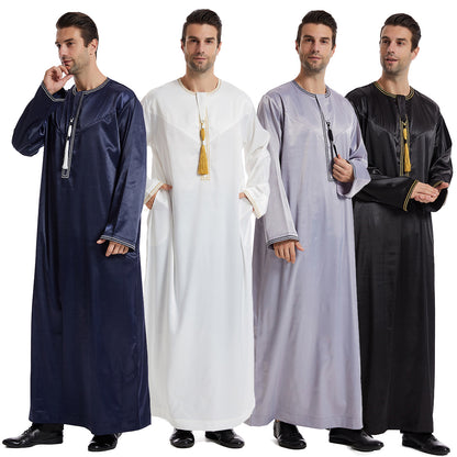 Men's Satin Thobe Thawb