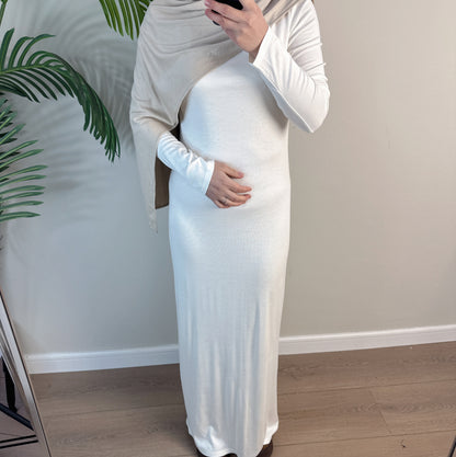 Women's Solid Modal Cotton Dress