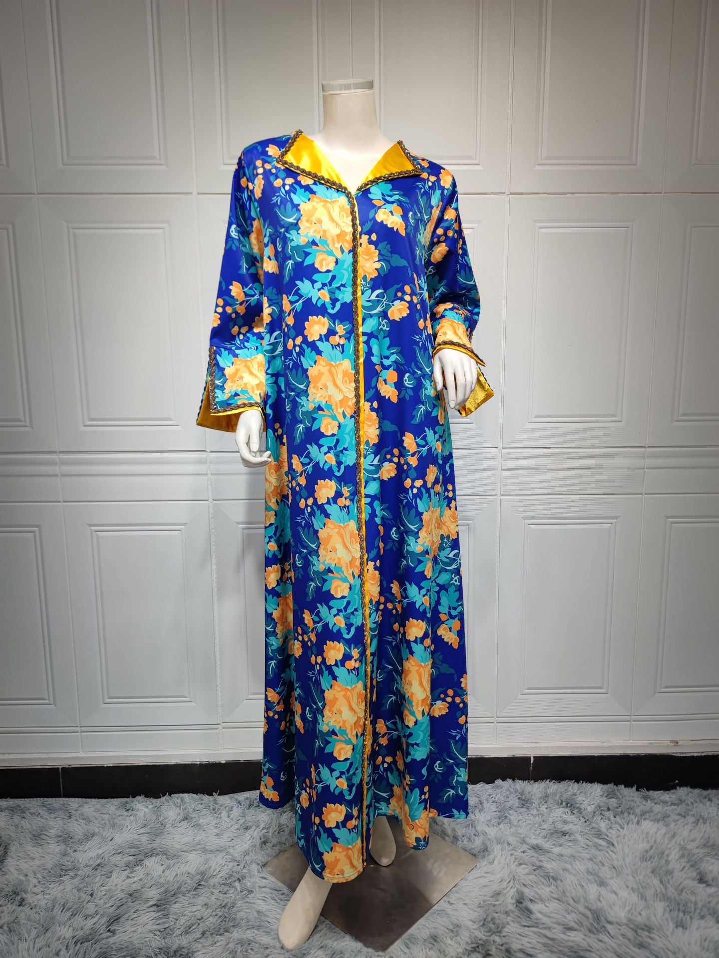 Women's Satin Diamond-encrusted Light Luxury Dress