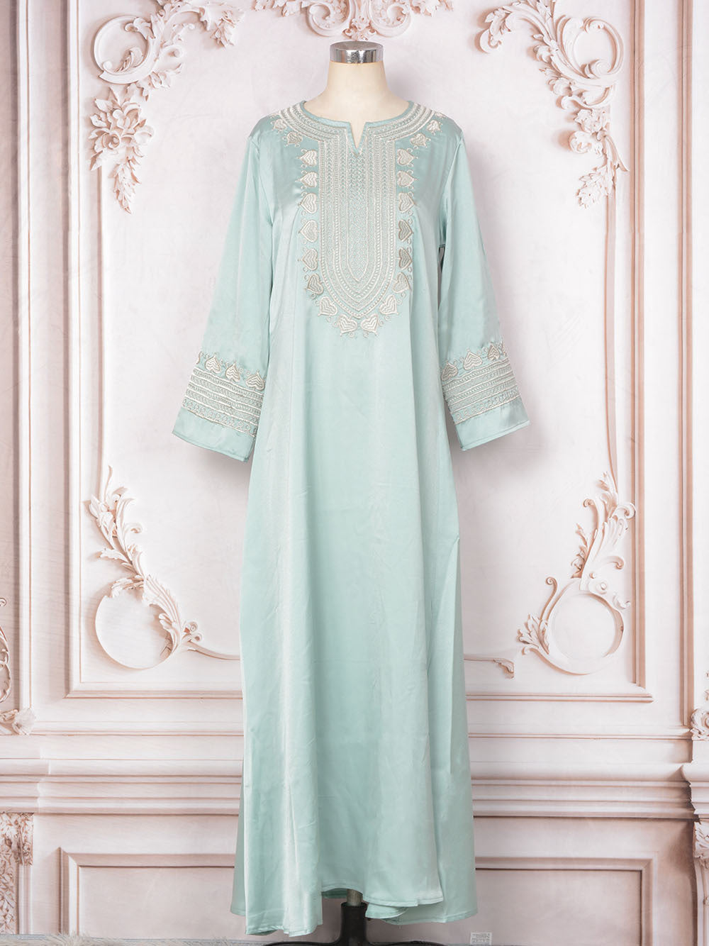 Women's Embroidered Robes Dresses